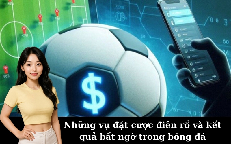 Những vụ đặt cược điên rồ và kết quả bất ngờ trong bóng đá