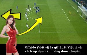 Offside (Việt vị) là gì? Luật Việt vị và cách áp dụng khi bóng được chuyền.