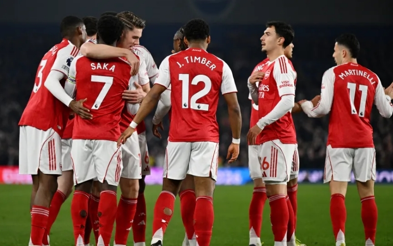 Brighton 0-1 Arsenal Arsenal thắng tối thiểu – Pháo thủ kiên cường bám đuổi
