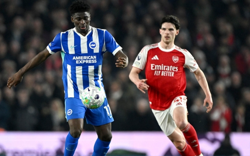 Phân tích chiến thuật Cách Arteta hóa giải Brighton